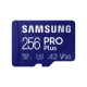 Картка пам'яті Samsung PRO Plus 256GB microSDXC З АДАПТЕРОМ (160/120 MB/s UHS-I V30 U3 Class 10) (MB-MD256KA)