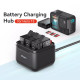 Зарядное устройство aMagisn для 3-х аккумуляторов GoPro HERO13 Black (без АКБ)