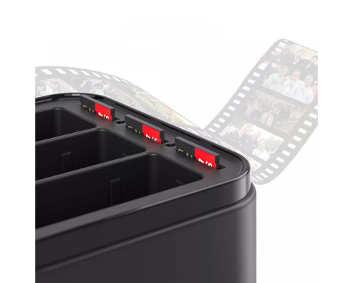 Зарядное устройство aMagisn для 3-х аккумуляторов GoPro HERO13 Black (без АКБ)