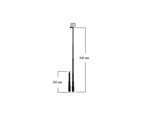Монопод SportsPlus POLE 37" (285-940мм) - фото 7