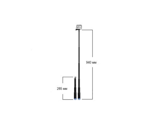 Монопод SportsPlus POLE 37" (285-940мм)