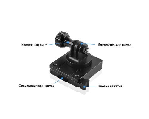 Крепление на шлем с разъемом NVG для прибора ночного видения RUIGPRO