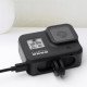 Змінна бокова кришка з отвором AS PRO для GoPro HERO8 Black