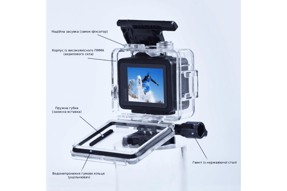 Захисний корпус AS PRO для GoPro HERO/LIT HERO (12392)