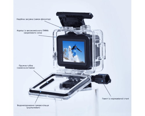 Защитный корпус AS PRO для GoPro HERO/LIT HERO