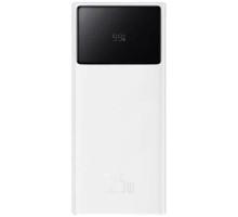 Зовнішній акумулятор (павербанк) Baseus Star-Lord Digital Display 30000mAh 22.5W White