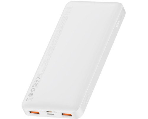 Внешний аккумулятор (павербанк) Baseus Bipow Digital Display 10000mAh 20W White