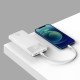 Внешний аккумулятор (павербанк) Baseus Bipow Digital Display 10000mAh 20W White