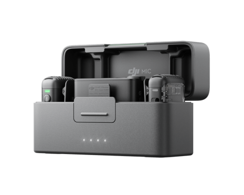 Мікрофонна радіосистема DJI Mic 2 (2 TX + 1 RX + Charging Case)