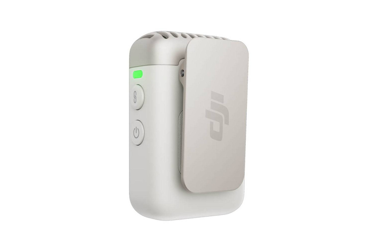 Передавач радіосистеми DJI Mic 2 Transmitter (Pearl White) (CP.RN