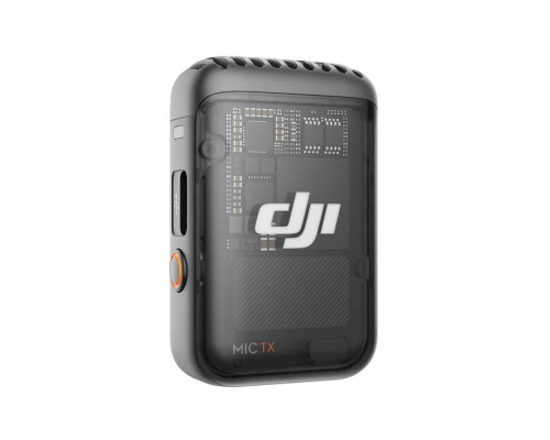 Передавач радіосистеми DJI Mic 2 Transmitter (Shadow Black)