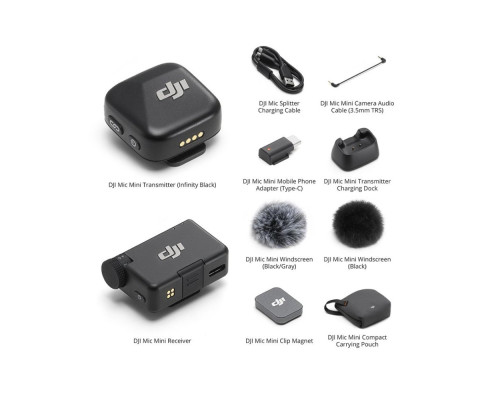 Мікрофонна радіосистема DJI Mic Mini (1 TX + 1 RX) - фото 10