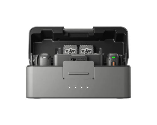 Мікрофонна радіосистема DJI Mic 3 (2 TX + 1 RX + Charging Case)