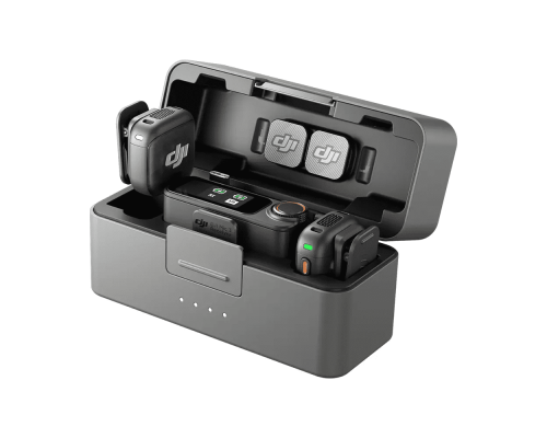 Мікрофонна радіосистема DJI Mic 3 (2 TX + 1 RX + Charging Case)