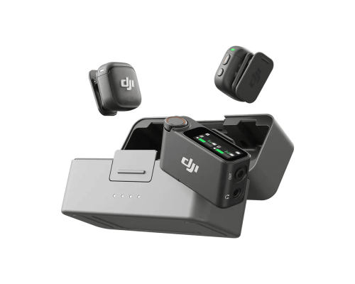 Мікрофонна радіосистема DJI Mic 3 (2 TX + 1 RX + Charging Case)