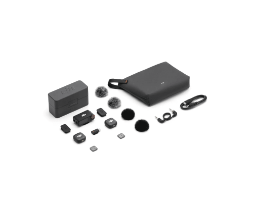 Мікрофонна радіосистема DJI Mic 3 (2 TX + 1 RX + Charging Case)