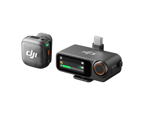 Мікрофонна радіосистема DJI Mic 3 (1 TX + 1 RX)