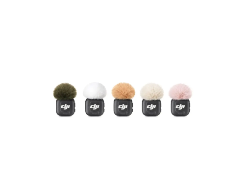 Багатокольорові вітрозахистні накладки Multi-Color Windscreens для DJI Mic 3 (5 шт.) - фото 4