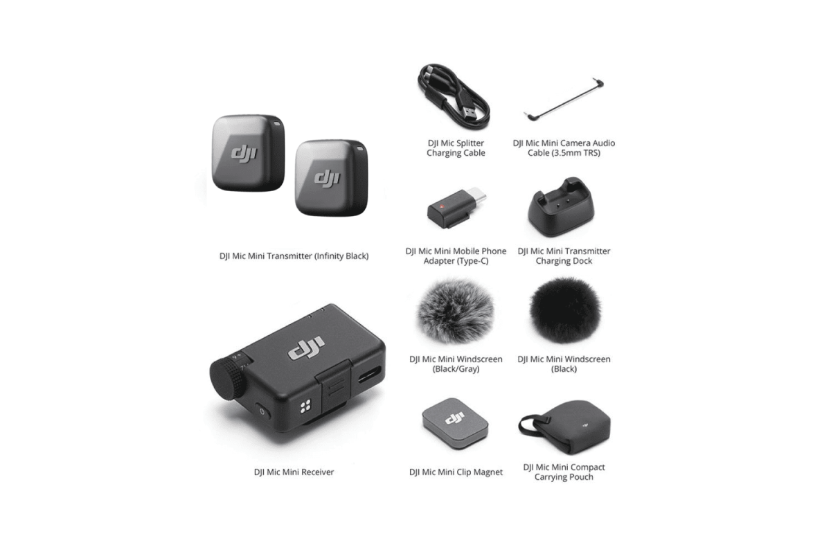 DJI Mic Mini (2 TX + 1 RX) (DM3030)