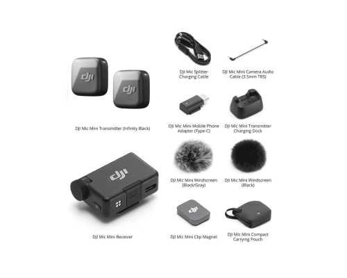 Микрофонная радиосистема DJI Mic Mini (2 TX + 1 RX)