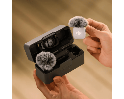 Мікрофонна радіосистема DJI Mic Mini 2 (2 TX + 1 RX + Charging Case)