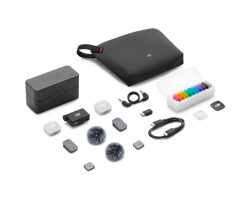 Микрофонная радиосистема DJI Mic Mini 2 (2 TX + 1 RX + Charging Case)
