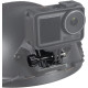 Крепление для GoPro на шлем с разъемом NVG (для прибора ночного видения) FEICHAO (металлическое черное с регулятором)