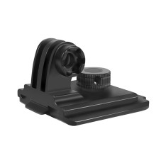 Крепление для GoPro на шлем с разъемом NVG (для прибора ночного видения) FEICHAO (металлическое черное с регулятором)
