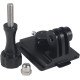 Кріплення для GoPro на шолом з роз'ємом NVG (для приладу нічного бачення) FEICHAO (металеве чорне з регулятором)