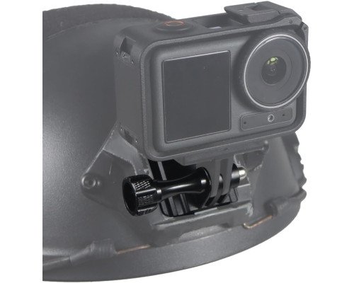 Кріплення для GoPro на шолом з роз'ємом NVG (для приладу нічного бачення) FEICHAO (металеве чорне з регулятором)