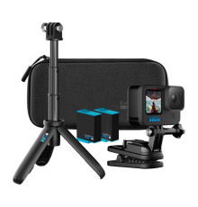 Комплект GoPro HERO10 Black + Shorty + Magnetic Swivel Clip + Rechargeable Batteries (2 Total)