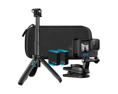Комплект GoPro HERO10 Black + Shorty + Magnetic Swivel Clip + Rechargeable Batteries (2 Total)