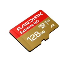 Карта памяти SanDisk Extreme GO 128GB microSD™ UHS-I Card без адаптера (240/120 MB/s V30 U3 A2)