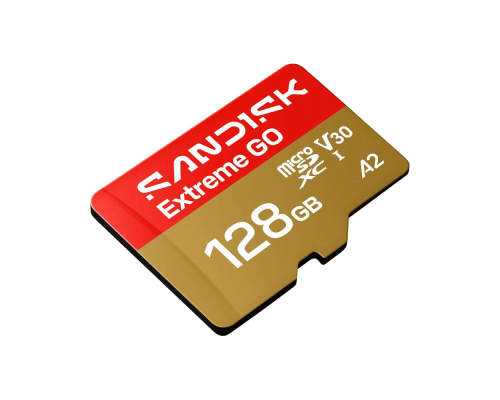 Карта памяти SanDisk Extreme GO 128GB microSD™ UHS-I Card без адаптера (240/120 MB/s V30 U3 A2)