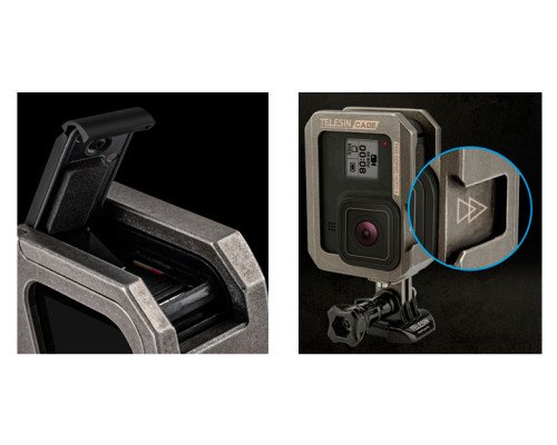 Металева рамка TELESIN для GoPro HERO8 Black