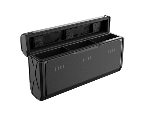 Зарядний пристрій TELESIN Pocket Multifunctional Storage Charging Box для 3-х акумуляторів GoPro HERO9/10/11/12 Black (без АКБ)