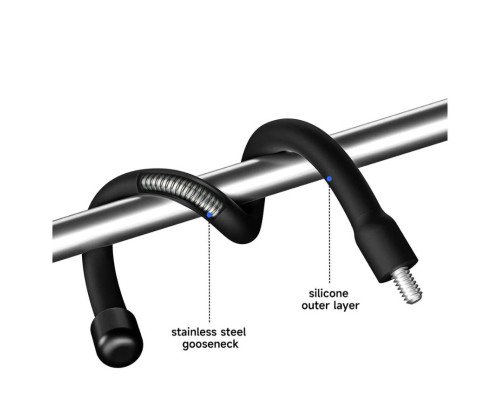 Гибкое регулируемое крепление TELESIN Adjustable Universal Fence Mount для экшн-камер и смартфонов