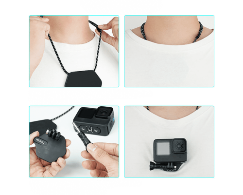 Магнітне кріплення TELESIN Magnetic Mount Halter Set