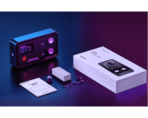 Видеосвет TELESIN RGB Pocket Fill Light