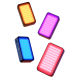 Видеосвет TELESIN RGB Pocket Fill Light