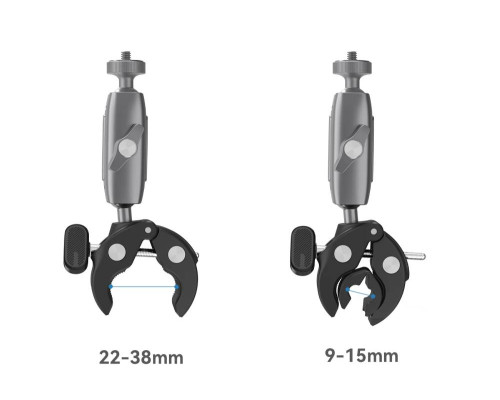 Кріплення-краб на труби TELESIN Aluminum Alloy Universal Handlebar Mount
