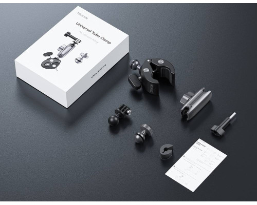 Кріплення-краб на труби TELESIN Aluminum Alloy Universal Handlebar Mount