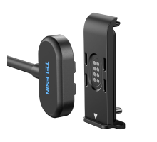 Бічна магнітна кришка для заряджання TELESIN Magnetic Door & Power Cable Kit для GoPro HERO13/12/11/10/9 Black