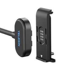 Боковая магнитная крышка для зарядки TELESIN Magnetic Door & Power Cable Kit для GoPro HERO13/12/11/10/9 Black