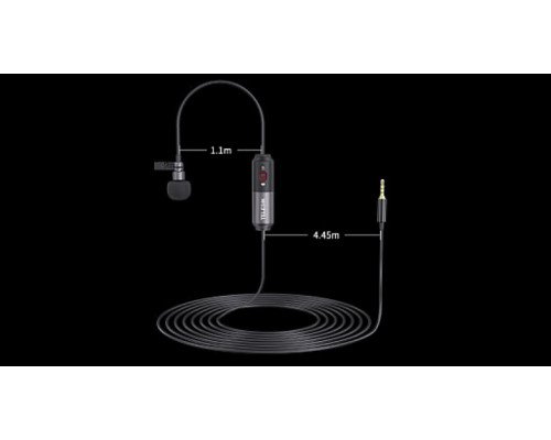 Мікрофон-петличка TELESIN Hi-Fi Grade Sound Quality Collar Clip Microphone