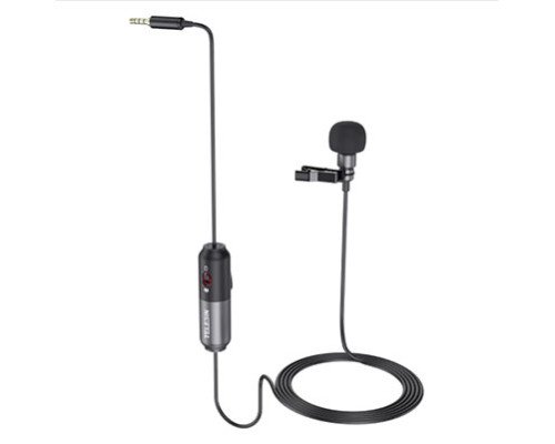 Мікрофон-петличка TELESIN Hi-Fi Grade Sound Quality Collar Clip Microphone