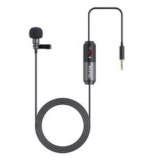 Микрофон-петличка TELESIN Hi-Fi Grade Sound Quality Collar Clip Microphone