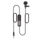 Мікрофон-петличка TELESIN Hi-Fi Grade Sound Quality Collar Clip Microphone
