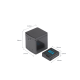 Зарядний пристрій TELESIN для 3-х акумуляторів GoPro HERO13 Black з двома акумуляторами