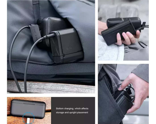 Зарядний пристрій TELESIN Pocket Multifunctional Storage Charging Box для 3-х акумуляторів GoPro HERO13 Black (без АКБ)